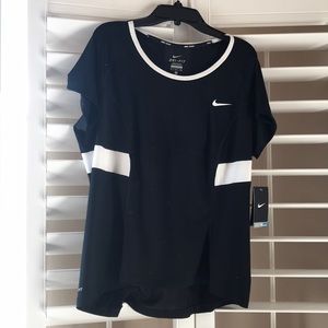S/S Nike Black Athletic Top